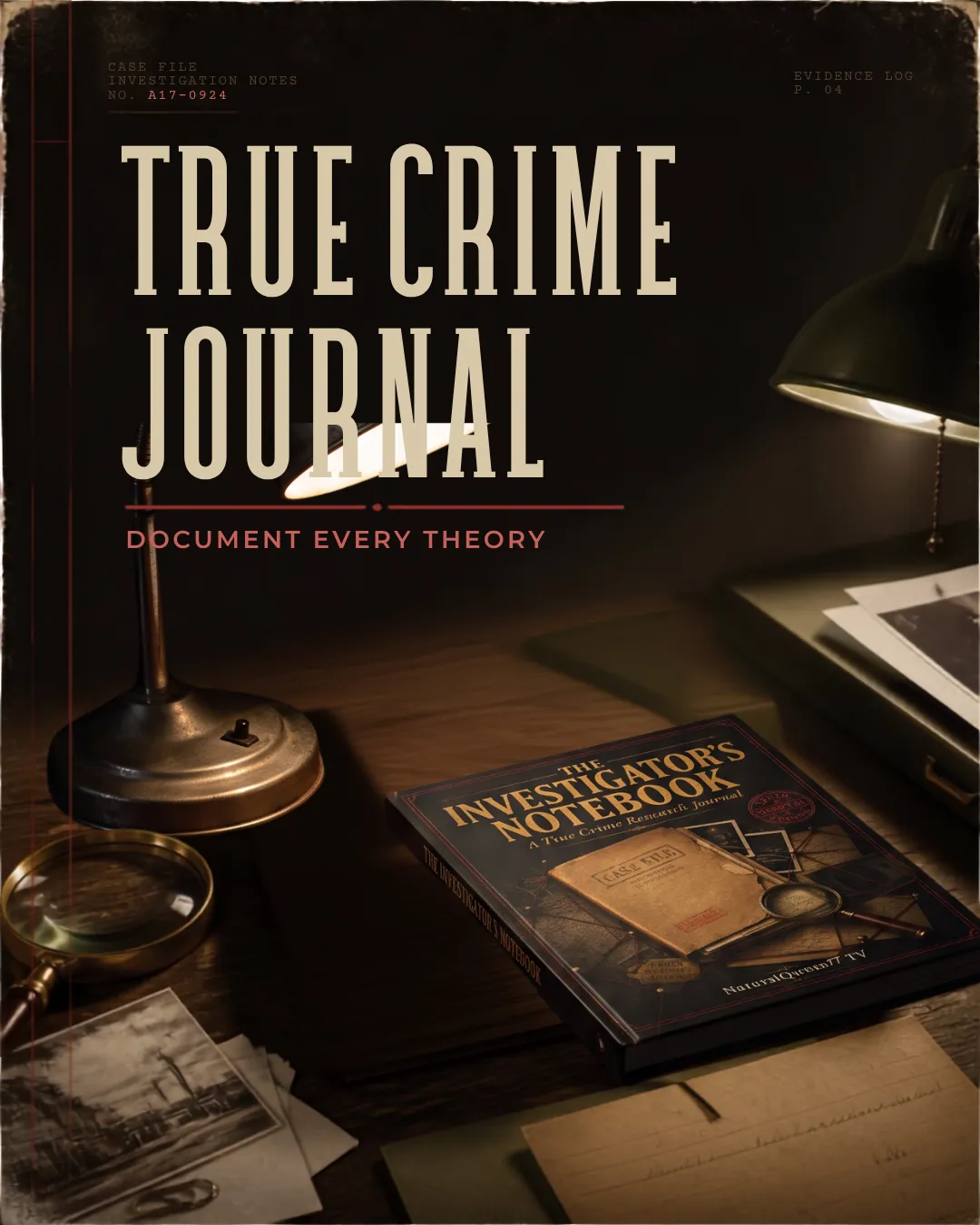My True Crime Journal cover