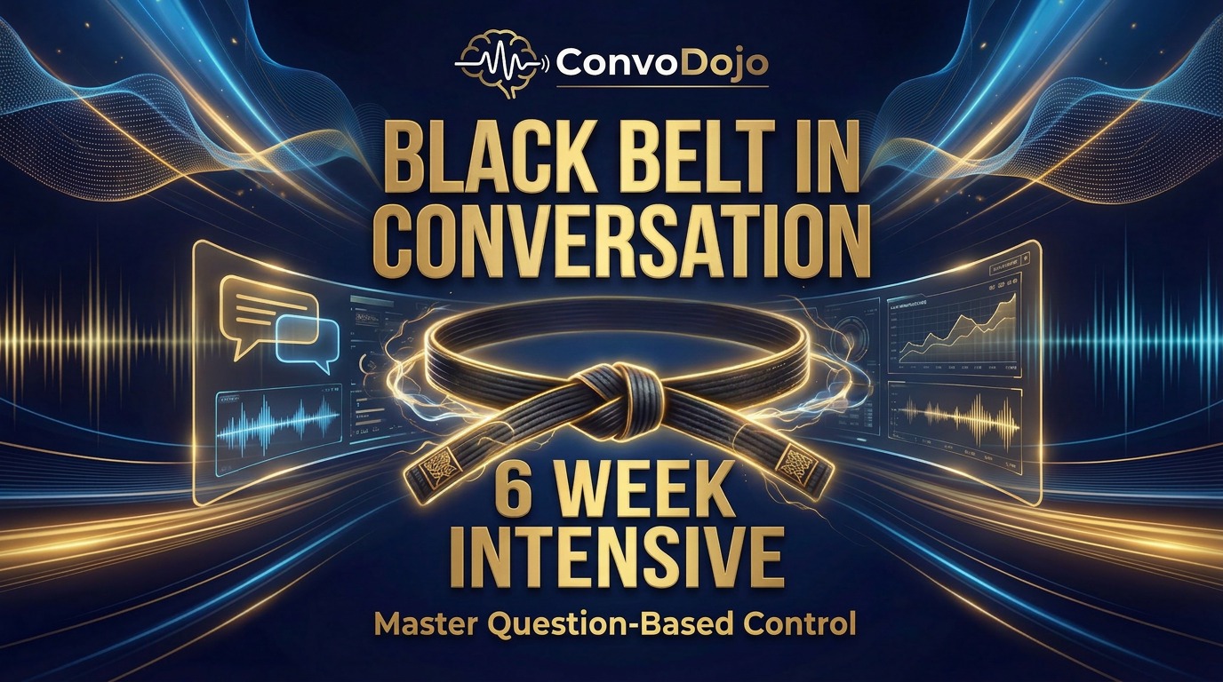 Black Belt in Conversation — 6 Week Intensive