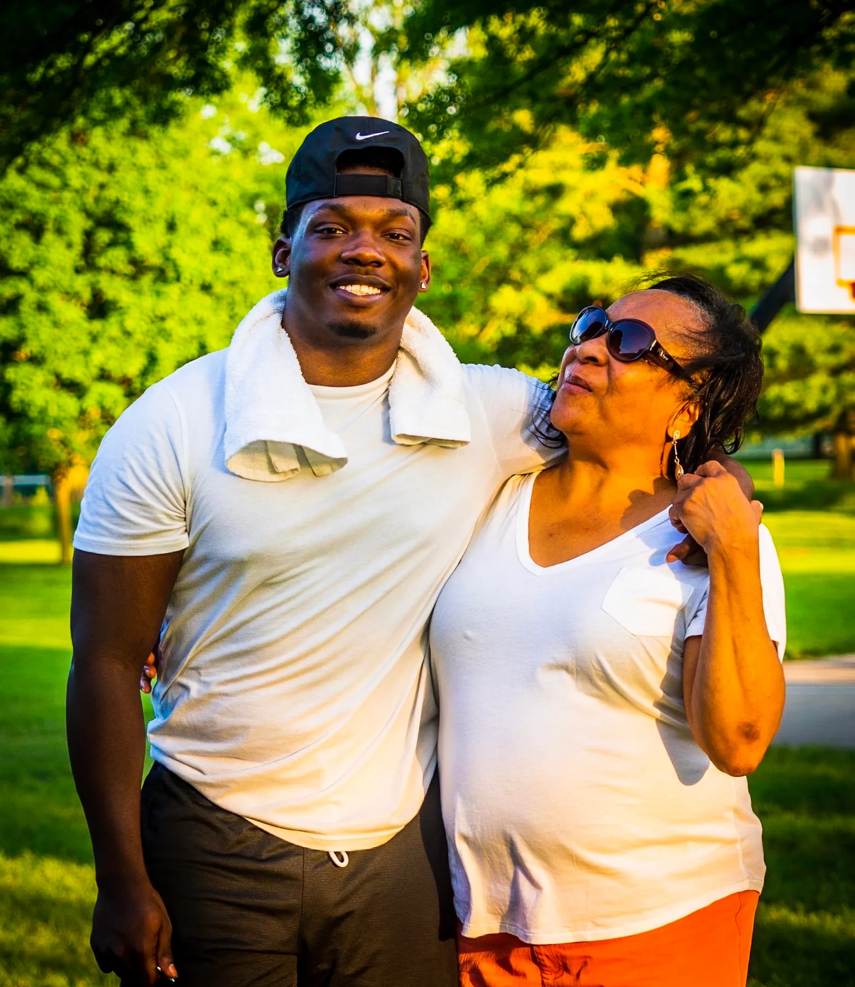 Family session in the park