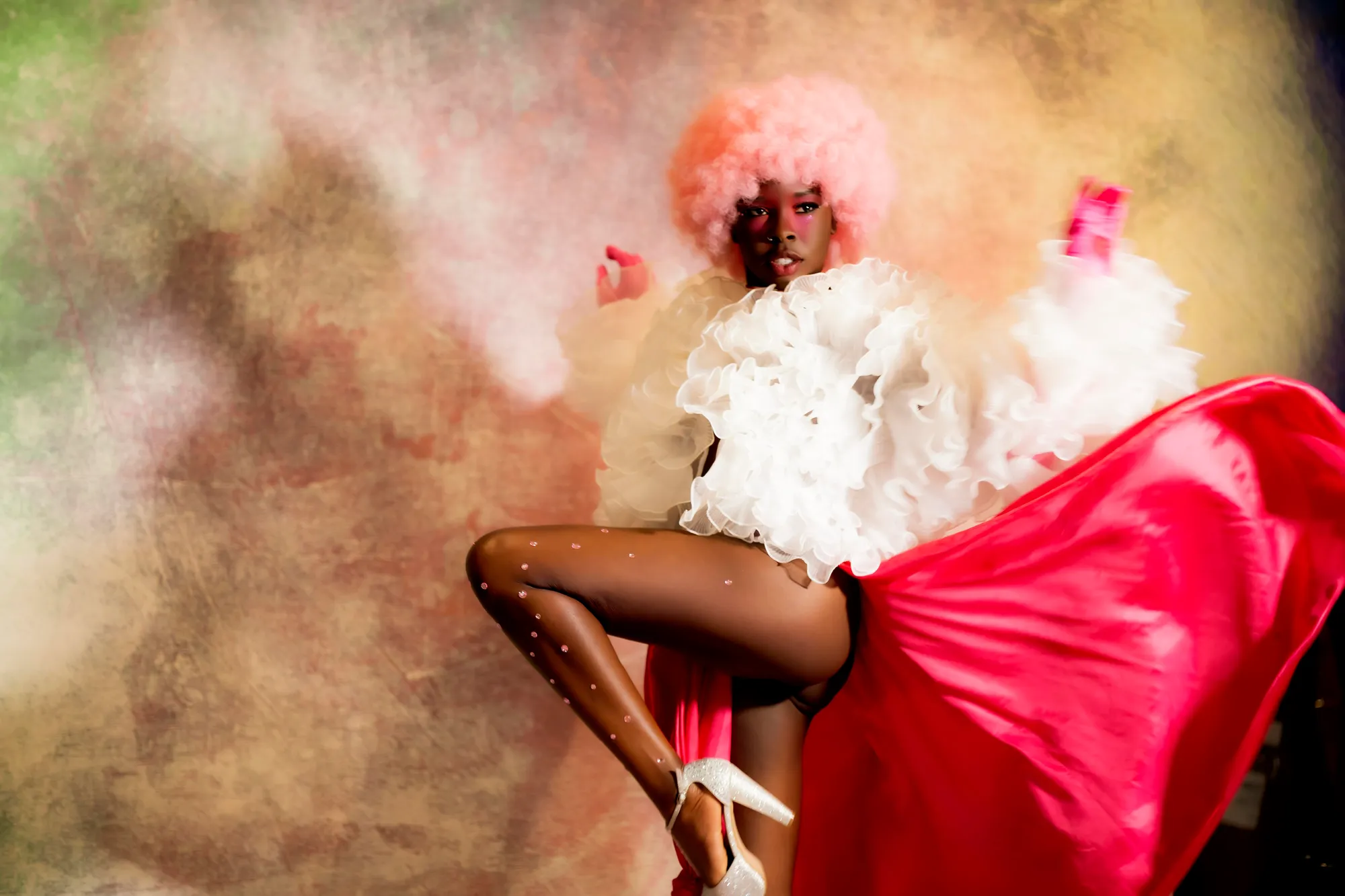 Fashion editorial portrait