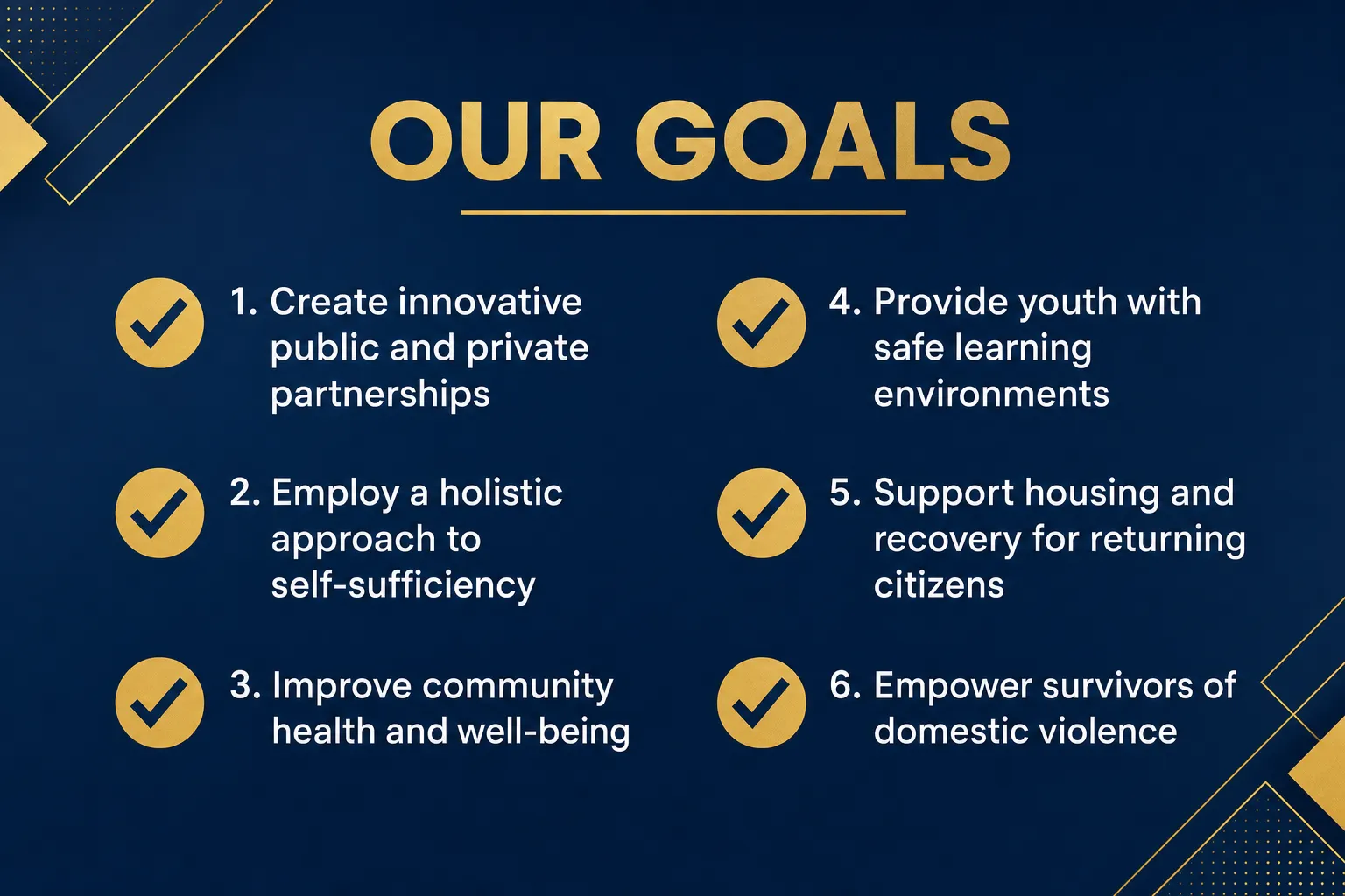 Our Goals -- Powerhouse CDC